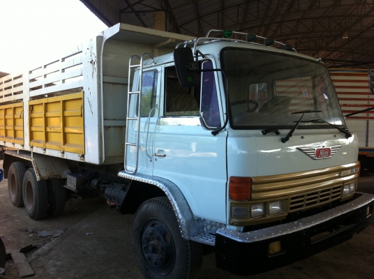 ขายรถบบรทุก 10 ล้อ 1 เพลา ดั้ม Hino F18 เครื่อง Ho7c ยางดี พร้อมใช้ ทำสีหัวใหม่