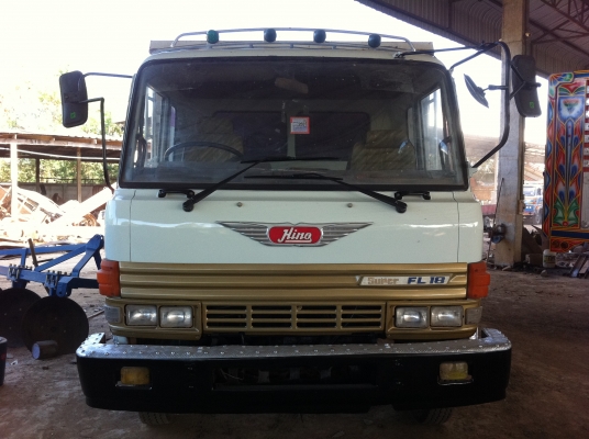 ขายรถบบรทุก 10 ล้อ 1 เพลา ดั้ม Hino F18 เครื่อง Ho7c ยางดี พร้อมใช้ ทำสีหัวใหม่