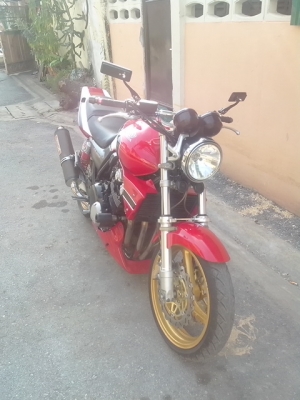 (ขี่ไปขายไปคับ)cb400 เทค1 แต่งเต็มลำสวยๆคับ inv.+สรรพสามิต+พรบ.ครบๆคับต่อรองได้