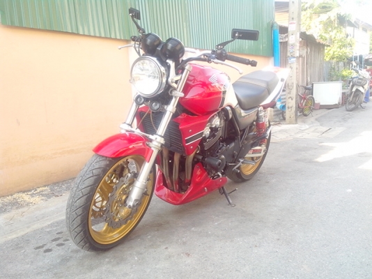 (ขี่ไปขายไปคับ)cb400 เทค1 แต่งเต็มลำสวยๆคับ inv.+สรรพสามิต+พรบ.ครบๆคับต่อรองได้