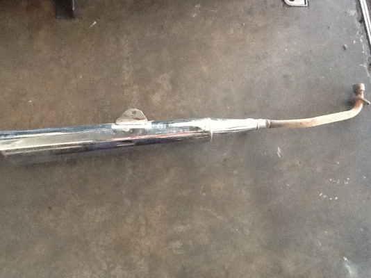 ท่อไอเสีย เวฟ100สภาพดี