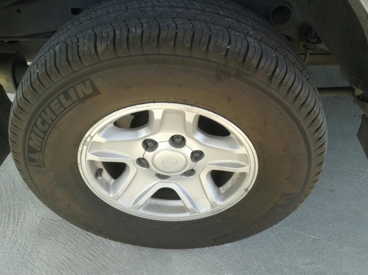 1997 TOYOTA, LAND CRUISER PRADO 3.4 V6  สีน้ำตาล เกียร์ออโต้ ติดแก๊ส LPG