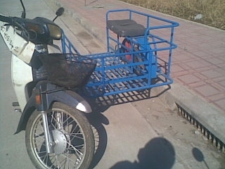 ขายขอรถมอเตอร์ไซค์พ่วง dream 100 ccเครื่องดี ขี่ใช้งานได้เลย ทะเบียนพร้อมโอน