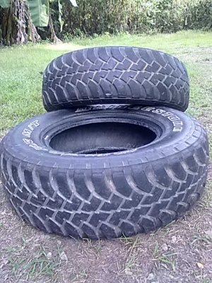 ยางมัทฯ  2 เส้น  ขอบ 16-245-75