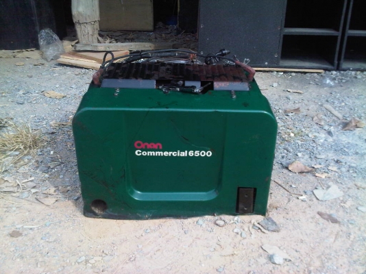 ขายเครื่องปั่นไฟCUMMINS 6.5 KVA ราคาถูก ใช้งานได้