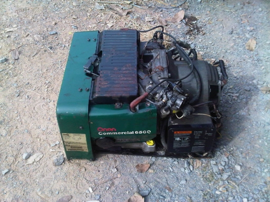 ขายเครื่องปั่นไฟCUMMINS 6.5 KVA ราคาถูก ใช้งานได้