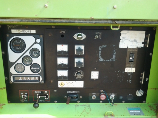 ขายเครื่องปั่นไฟ Denyo 90 Kva สภาพนำเข้าจากญี่ปุ่น