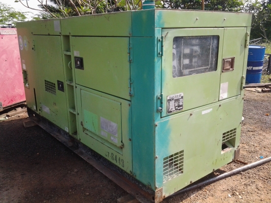 ขายเครื่องปั่นไฟ Denyo 90 Kva สภาพนำเข้าจากญี่ปุ่น