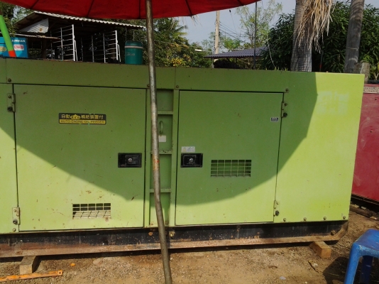 ขายเครื่องปั่นไฟ Denyo 90 Kva สภาพนำเข้าจากญี่ปุ่น