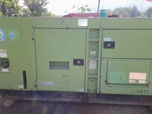 ขายเครื่องปั่นไฟ Denyo 90 Kva สภาพนำเข้าจากญี่ปุ่น