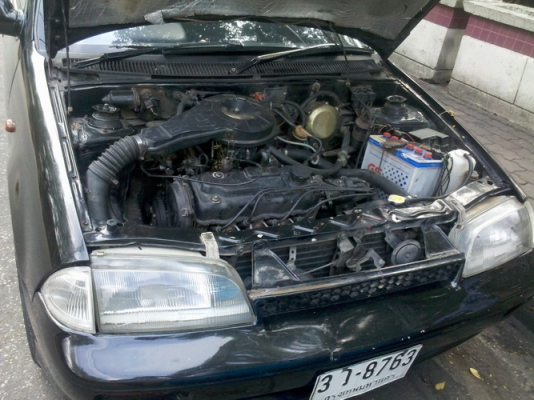 SUZUKI SWIFT สีดำสภาพดี ไม่จุกจิก วิ่งได้ทั้งแก็สและน้ำมัน ราคา52,000บาท