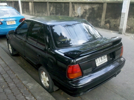 SUZUKI SWIFT สีดำสภาพดี ไม่จุกจิก วิ่งได้ทั้งแก็สและน้ำมัน ราคา52,000บาท