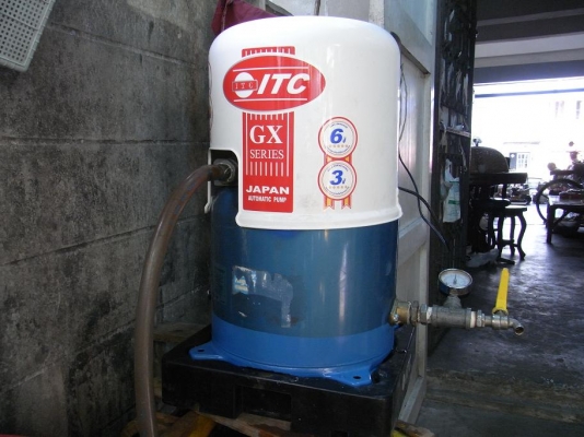 ขายปั้มน้ำ ITC ( Hitachi ) 200 W สภาพสวยพร้อมใช้งาน รับประกันคุณภาพ