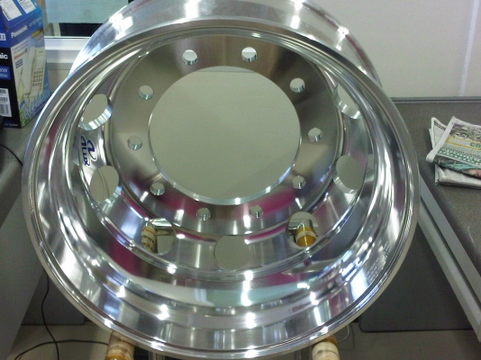 กระทะล้ออลูมิเนียมนำเข้าจากเกาหลี  Alux