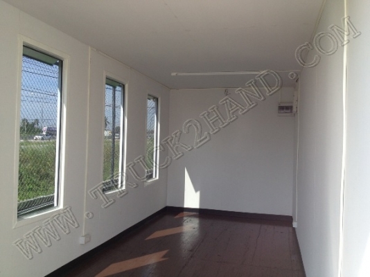 ตู้คอนเทนเนอร์แบบออฟฟิศขนาด 20 ฟุต (Size : 2.5 x 6 x 2.6 M.) ตู้คอนเทนเนอร์แบบออฟฟิศขนาด 20 ฟุต (Size : 2.5 x 6 x 2.6 M.)