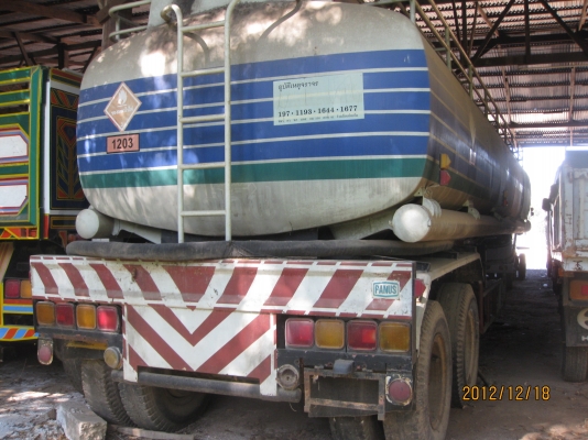 ขายหางพ่วง บรรทุกน้ำมัน 30000ลิตร ของพนัส 2เพลา สภาพใช้งานได้ เก่าเก็บ