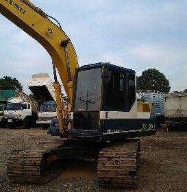 KOMATSU PC120-5 ตัวเดินใหญ่ คอนโทรนสั้นเฟรมสวยโซ่หนา