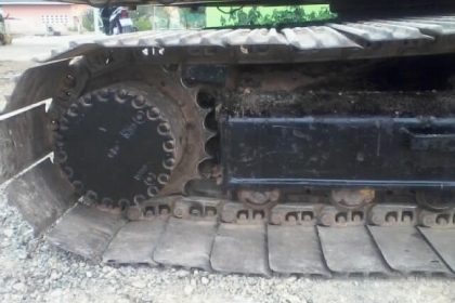 KOMATSU PC120-5 ตัวเดินใหญ่ คอนโทรนสั้นเฟรมสวยโซ่หนา