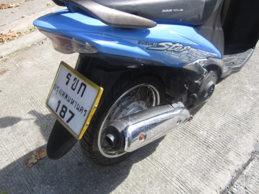 ขายด่วน ซูซูกิสเตป125ปี49เครื่องดีเดิมๆชุดโอนครบ ขายด่วน ซูซูกิสเตป125ปี49เครื่องดีเดิมๆชุดโอนครบ