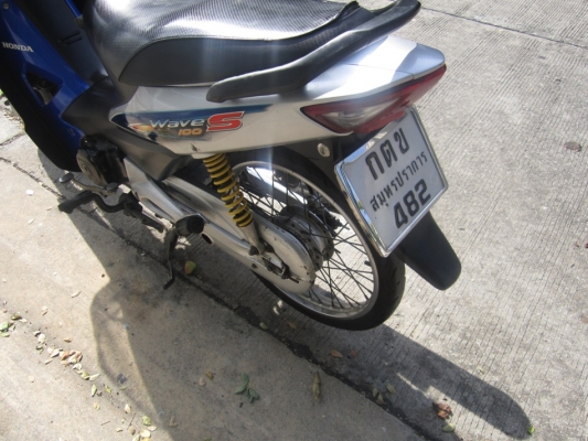 ขายด่วน wave100sปี49รถบ้านเครื่องดีเดิมๆทะเบียน-โอน