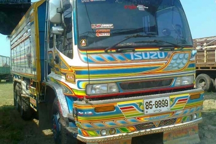 10ล้อดั้มISUZU DECA195ปี2000เปลี่ยนเครื่อง6HLเทอร์โบอินเตอร์