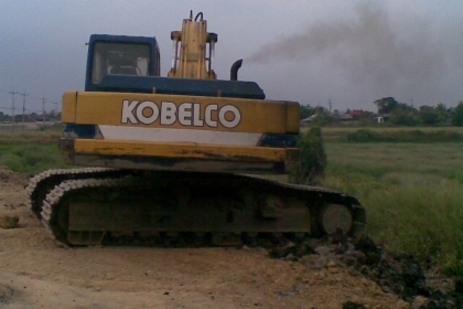 แบคโฮ Kobelco SK220 Mark III ไฟฟ้าครบ เอวแน่น โซ่หนา