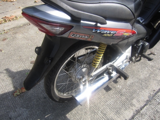 ขายด่วน wave100sปี48รถบ้านเครื่องดีเดิมๆทะเบียน-โอน