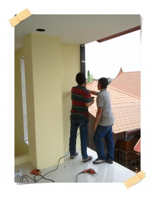 รับจ้าง ทาสี ต่อเต็ม ซ่อมแซม บ้าน โดยช่างฝีมือดีครับ