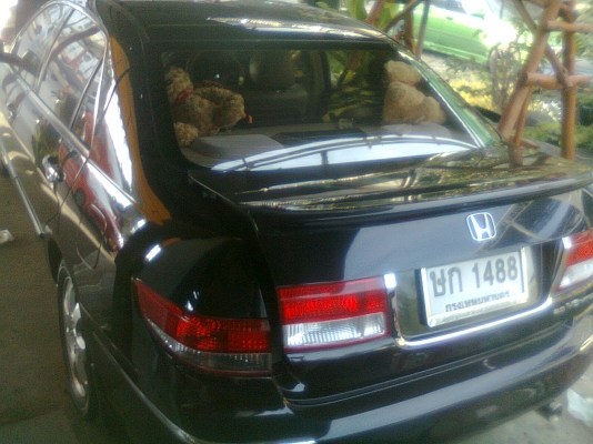สวย !!!หรูหรา HONDA ACCORD 3.0 VTEC ปี2003 เกียร์ออโต้ ABS AIRBAG LEAT ติดต่อ.081-427-3941