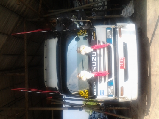 ISUZU FVM  195 Hp วางหัว DECA กระบะบรรทุกรถเกี่ยวต่อใหม่ๆครับ(ทีมงานรถคุณภาพ)