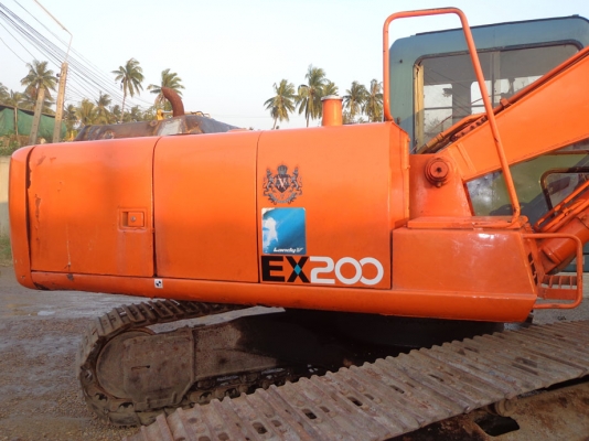 ขายแมคโคร HITACHI EX200-2 ติดต่อคุณจิ๊ด โทร. 089-7949488