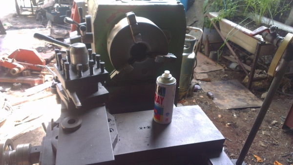 Sell> แท่นกลึงมือสอง 5 ฟุต 3 เพลา มีเบลค หน้าแท่นกว้าง คอลึก รุ่นหนัก กำแพงแสน นครปฐมครับ