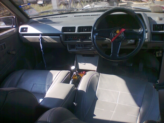 อยุธยา nissan B 11 FF  ติดแก๊สLPG,ฟิมล์Hicool,พร้อมใช้ทางใกลสบาย