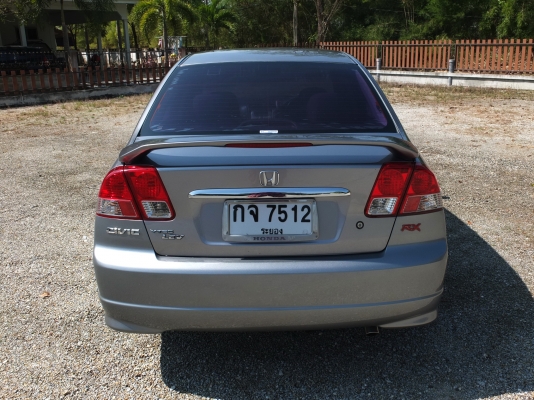 civic ปี05รุ่นพิเศษRX ABSแบ๊ค2ลูก ภายในดำล้วนมือเดียว ฟรีดาวน์