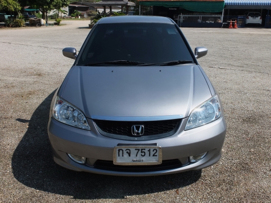 civic ปี05รุ่นพิเศษRX ABSแบ๊ค2ลูก ภายในดำล้วนมือเดียว ฟรีดาวน์