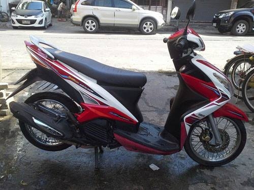 mio 125 RR ปี 55 สีแดง ขาว รถเดิมๆ เครื่องแน่น ชุดสีสวย ขายรวมโอนให้ฟรีๆๆ