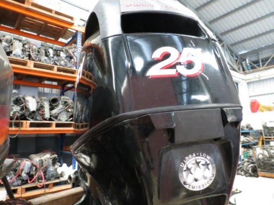 @@!! ขายเครื่องมือสอง Mercury 25 แรง 4 จังหวะ สวยสุดๆ !!@@