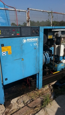 ขายปั๊มลมสกรู 100 แรงม้า BOGE ราคา 80,000 บาท