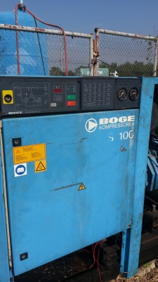 ขายปั๊มลมสกรู 100 แรงม้า BOGE ราคา 80,000 บาท