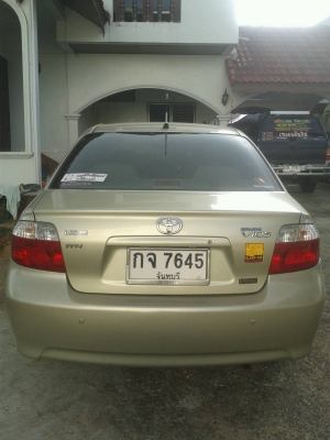 ขายรถบ้าน toyota vios ปี05 สีบอนทอง ติดLPG ราคา230000 ขายรถบ้าน toyota vios ปี05 สีบอนทอง ติดLPG ราคา230000