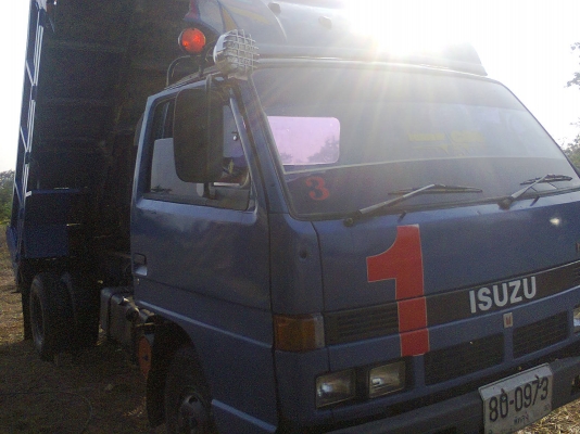 ขายหกล้อดั้มพ์อีซูสุ JAANPR59LK 115 ดั้มพ์ พวงมาลัยเพาเวอร์  F หน้า-หลัง แอร์เย็น