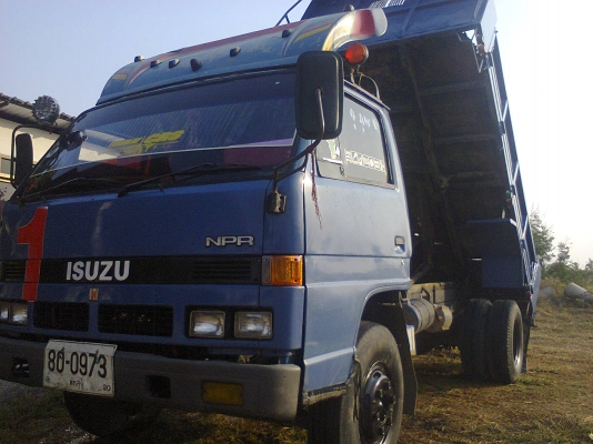 ขายหกล้อดั้มพ์อีซูสุ JAANPR59LK 115 ดั้มพ์ พวงมาลัยเพาเวอร์  F หน้า-หลัง แอร์เย็น