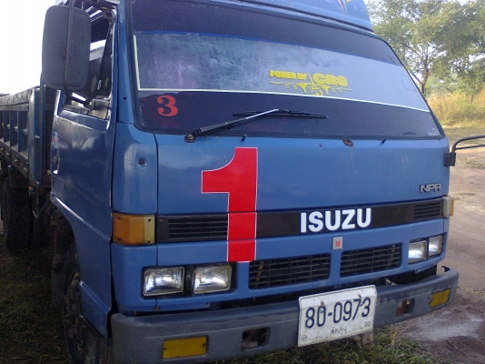 ขายหกล้อดั้มพ์อีซูสุ JAANPR59LK 115 ดั้มพ์ พวงมาลัยเพาเวอร์  F หน้า-หลัง แอร์เย็น