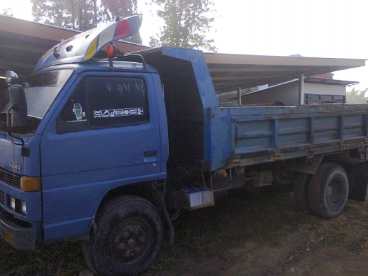 ขายหกล้อดั้มพ์อีซูสุ JAANPR59LK 115 ดั้มพ์ พวงมาลัยเพาเวอร์  F หน้า-หลัง แอร์เย็น