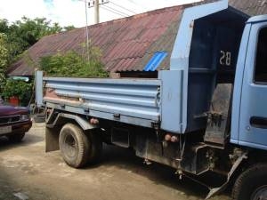 ขายหกล้อดั้มพ์ อีซูสุ NPR66LX5T 120 ฝาขาวปี40 ดั้มพ์สามมิตร พวงมาลัยเพาเวอร์ แอร์เย็น