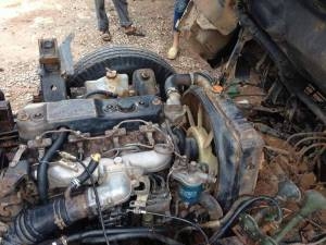 ขายหกล้อดั้มพ์ อีซูสุ NPR59LU5M115 ดั้มพ์สามมิตร F หน้า-หลัง พวงมาลัยเพาเวอร์ แอร์เย็น