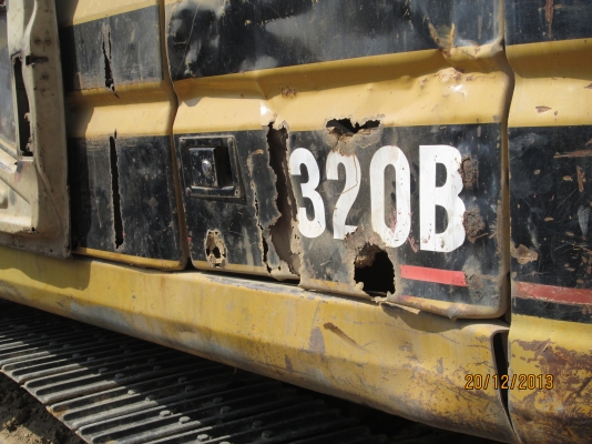 ขายแบคโฮCAT320B-