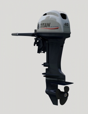 เครื่องเรือ TITAN 3.5HP 5.5,10,10,25,40,50,60HP MADE IN New Zealand  ของใหม่ครับ  มีจำหน่ายทุกไชต์