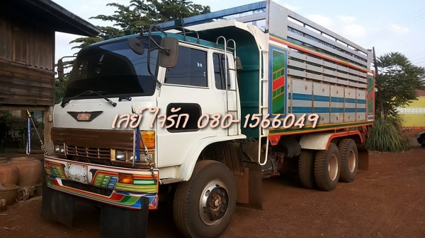 ***ขายแล้วครับขอบคุณ Truck2hand ขาย10ล้อ2เพลาดั๊มสวยๆ HINO F-17 FM177LA วางเครื่อง HO7C 185HP(ลงเล่ม) เครื่องแน่น แรง เกียร์ดี สโลวกลาง ช่วงล่างคัสซีดี เดิม ไม่ปะไม่ดาม มีตามดบ้างนิดหน่อย กระบะดั๊มเนียมสภาพสวย พื้นดีข้างสวยไม่ผุ หัวเก๋งสวยพื้นเก๋งไม่ผุ ภา