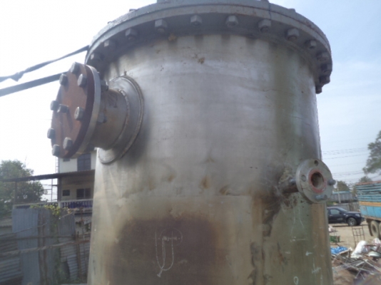 ขายถังแสตนเลสขนาดใหญ่ สำหรับต้มสตีมน้ำร้อนเหมาะสำหรับอุตสาหกรรมโรงงาน